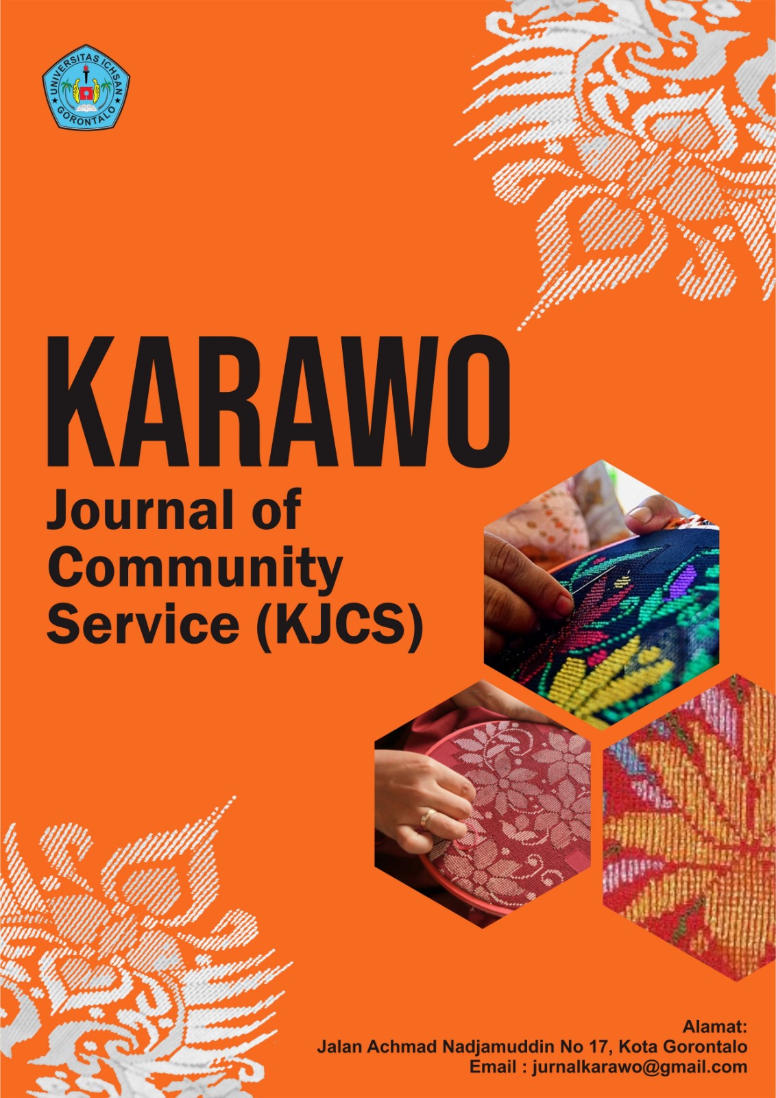 					View Vol. 1 No. 1 April (2023): Karawo : Journal of Community Service (KJCS)
				